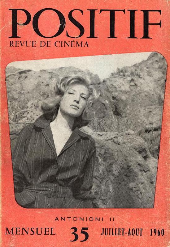 POSITIF magazine side cover Issue 35  1960