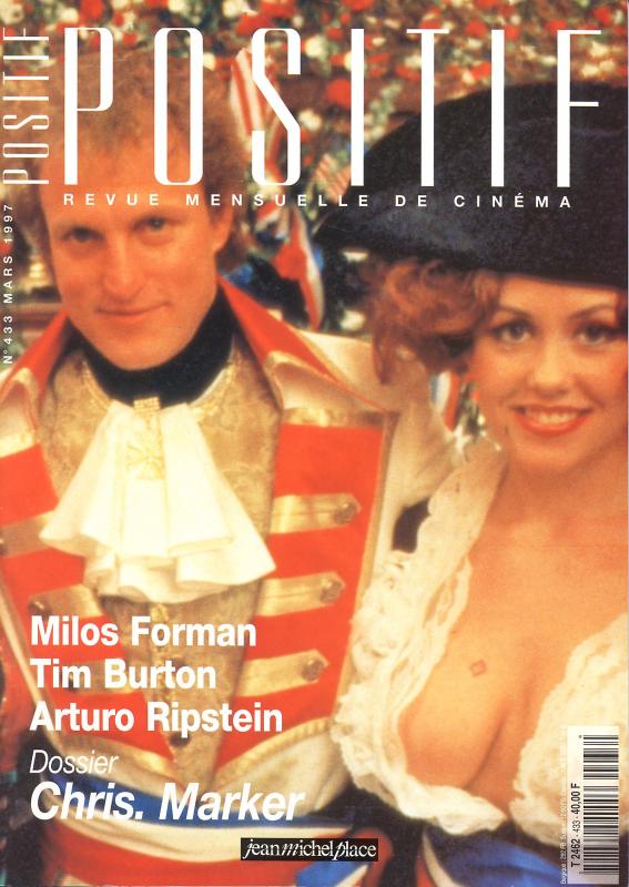 POSITIF magazine side cover Issue 433 March 1997