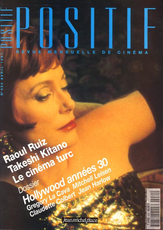 POSITIF magazine side cover Issue 434 April 1997