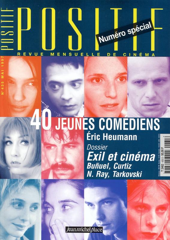 POSITIF magazine side cover Issue 435 May 1997