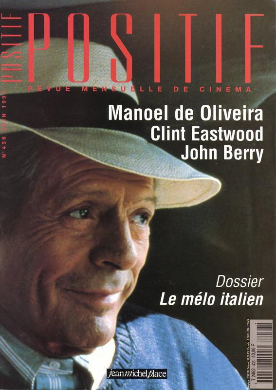 POSITIF magazine side cover Issue 436 June 1997