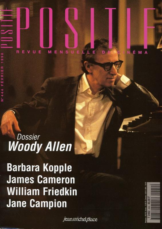 POSITIF magazine side cover Issue 444 February 1998