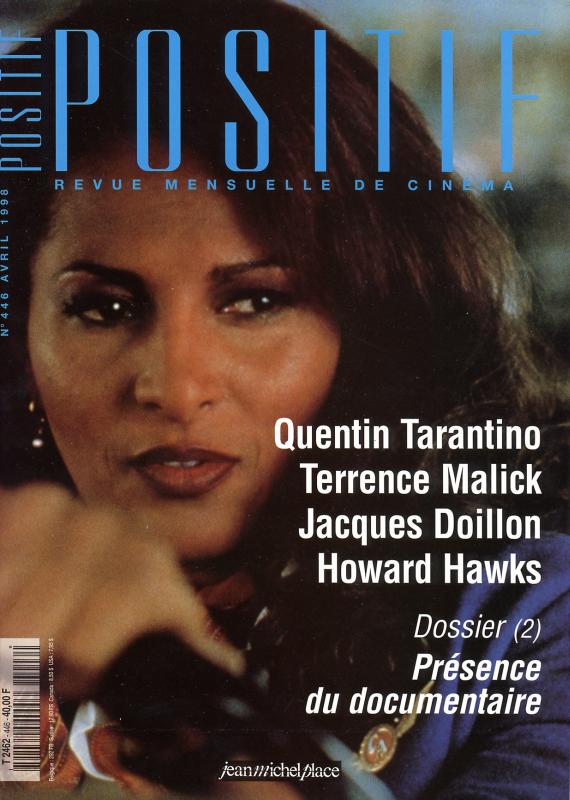 POSITIF magazine side cover Issue 446 April 1998