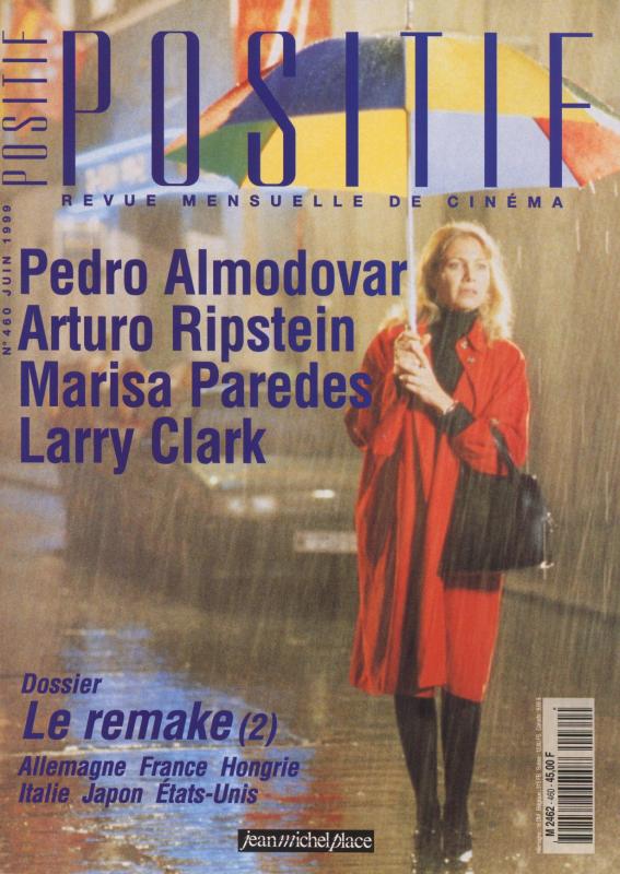 POSITIF magazine side cover Issue 460 June 1999