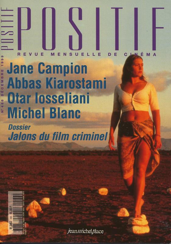POSITIF magazine side cover Issue 466 December 1999