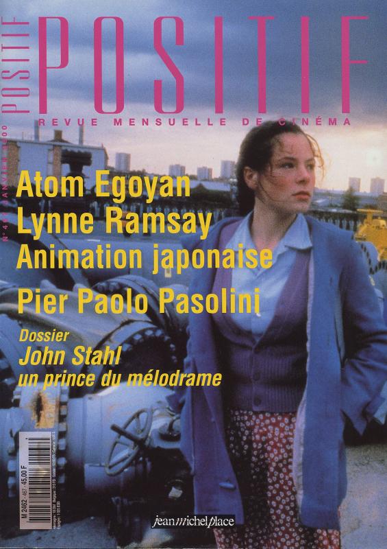 POSITIF magazine side cover Issue 467 January 2000
