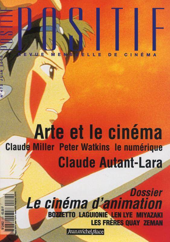 POSITIF magazine side cover Issue 472 June 2000