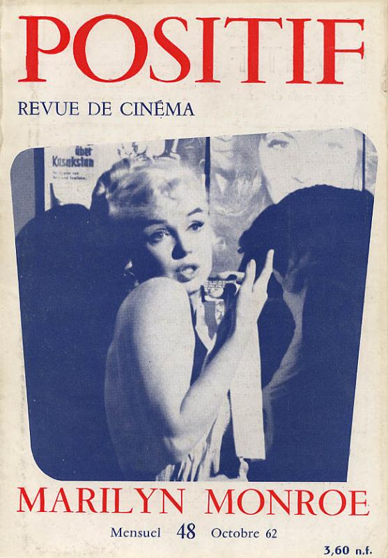 POSITIF magazine side cover Issue 48  1962