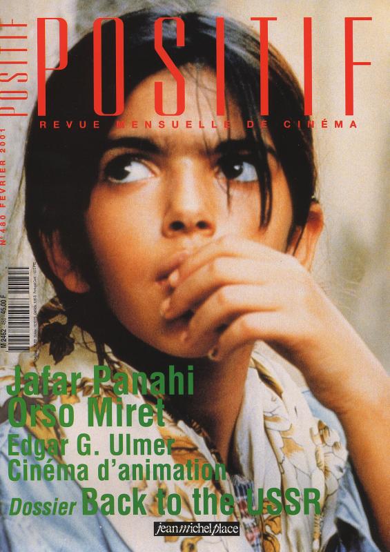 POSITIF magazine side cover Issue 480 February 2001