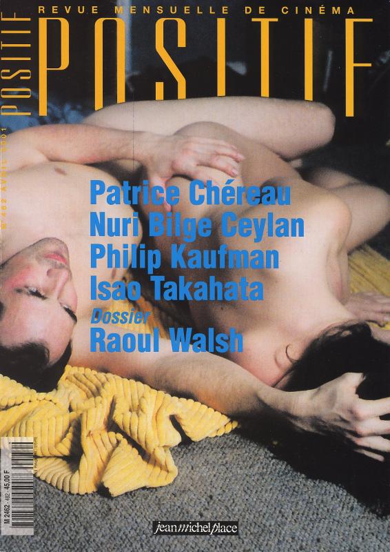 POSITIF magazine side cover Issue 482 April 2001