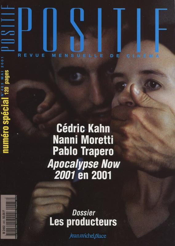 POSITIF magazine side cover Issue 483 May 2001