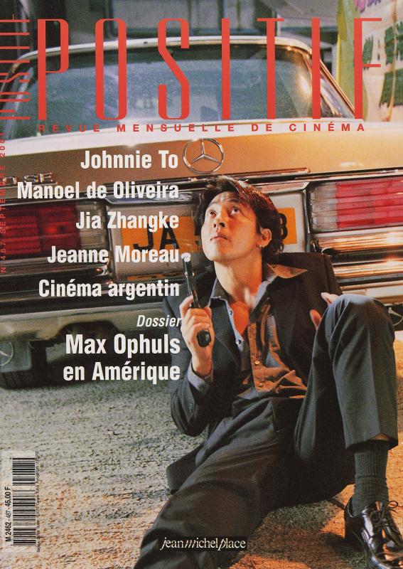 POSITIF magazine side cover Issue 487 September 2001