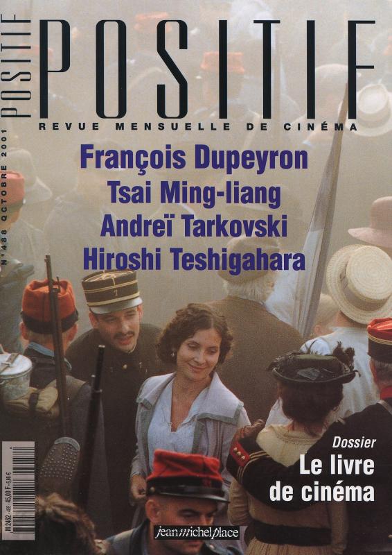 POSITIF magazine side cover Issue 488 October 2001