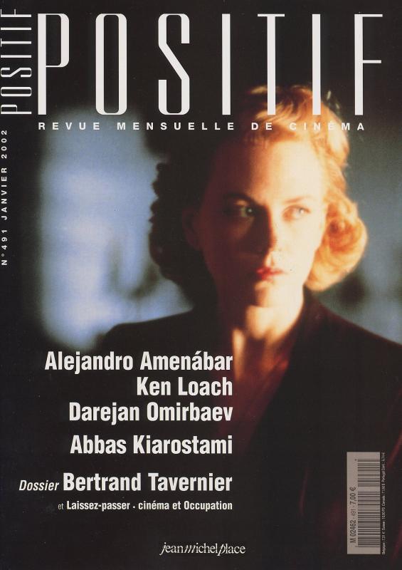 POSITIF magazine side cover Issue 491 January 2002