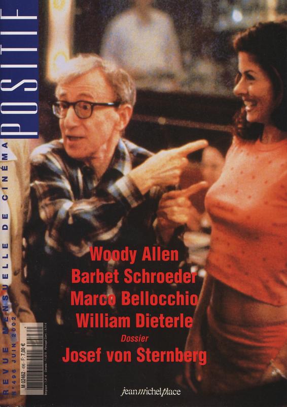POSITIF magazine side cover Issue 496 June 2002