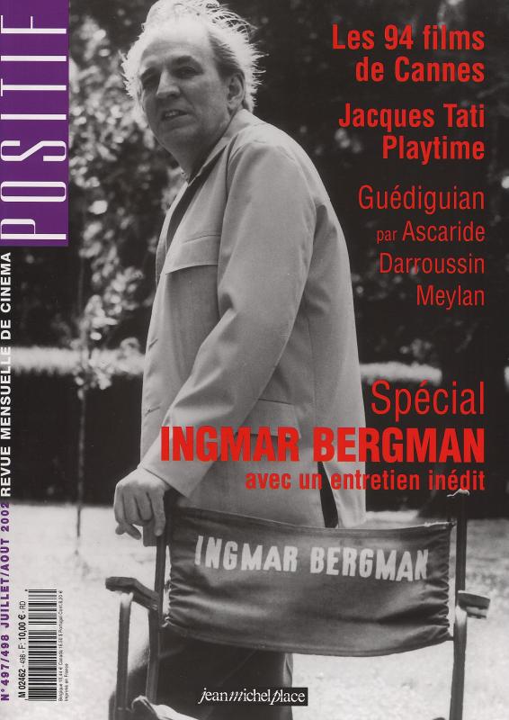POSITIF magazine side cover Issue 497/498 July/August 2002