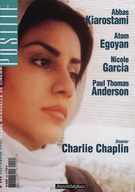 POSITIF magazine side cover Issue 499 September 2002