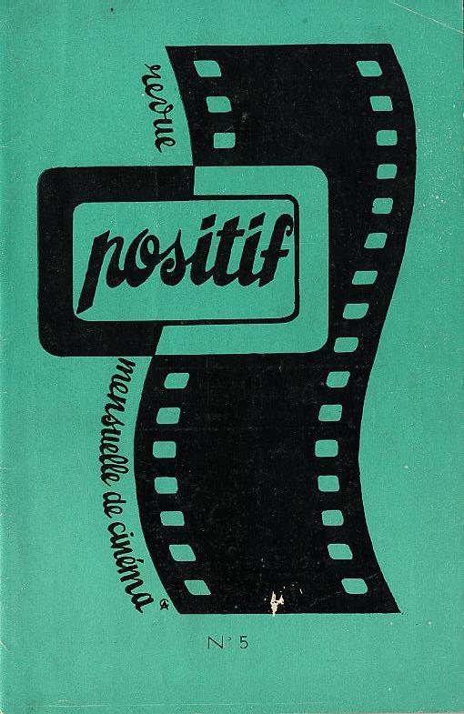 POSITIF magazine side cover Issue 5  1952