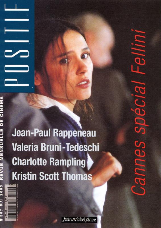 POSITIF magazine side cover Issue 507 May 2003