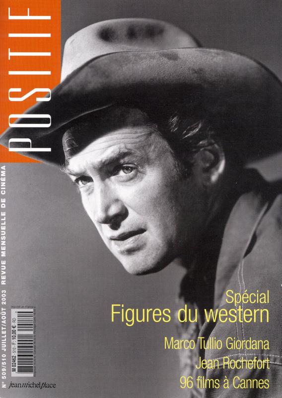 POSITIF magazine side cover Issue 509/510 July/August 2003