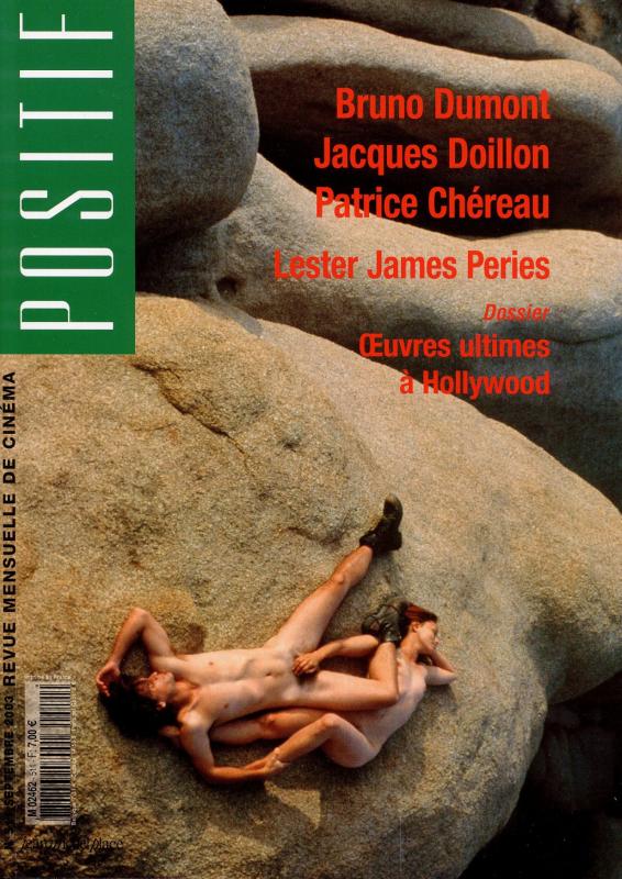 POSITIF magazine side cover Issue 511 September 2003