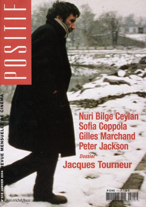 POSITIF magazine side cover Issue 515 January 2004
