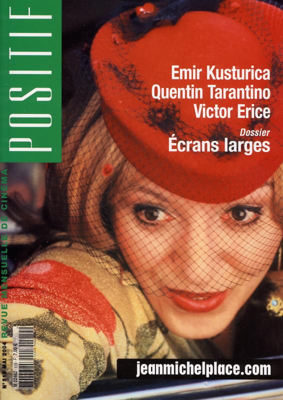 POSITIF magazine side cover Issue 519 May 2004