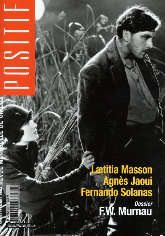 POSITIF magazine side cover Issue 523 September 2004