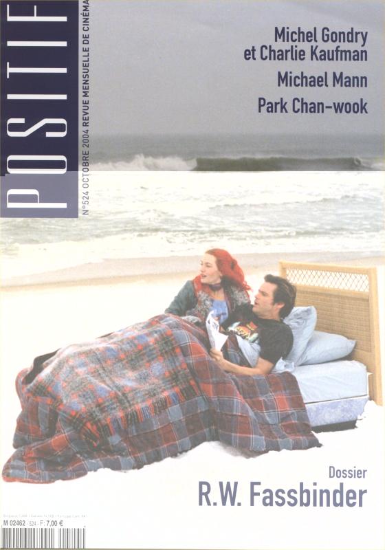 POSITIF magazine side cover Issue 524 October 2004