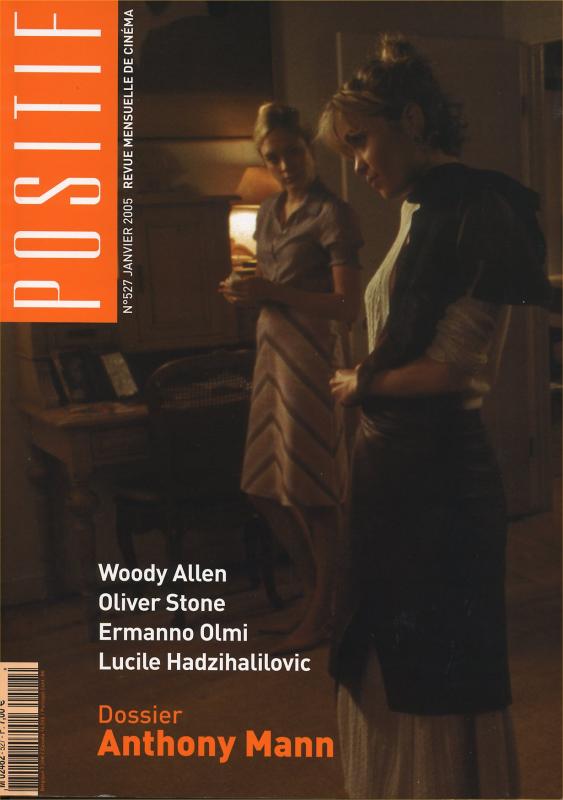 POSITIF magazine side cover Issue 527 January 2005