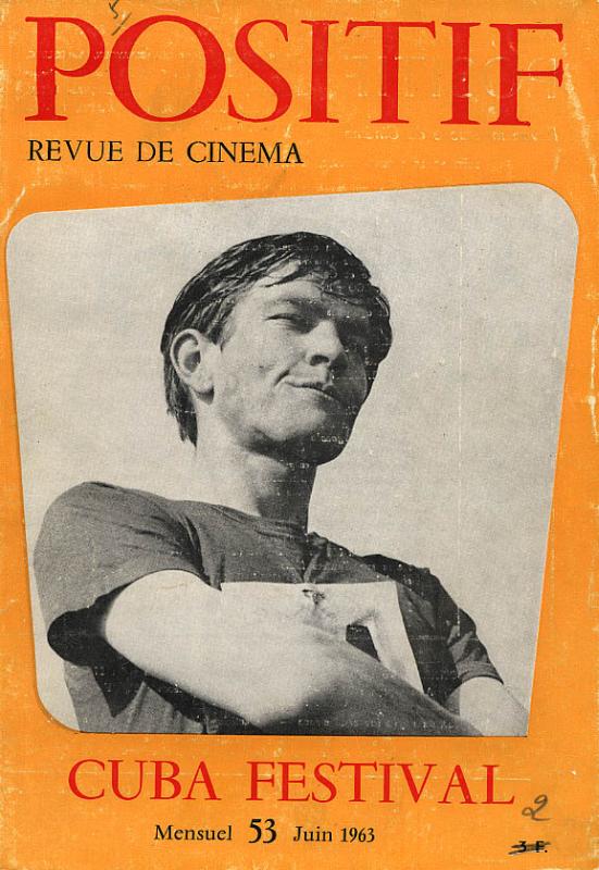 POSITIF magazine side cover Issue 53  1963