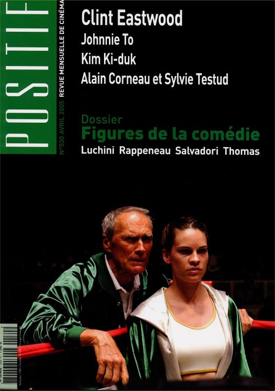 POSITIF magazine side cover Issue 530 April 2005
