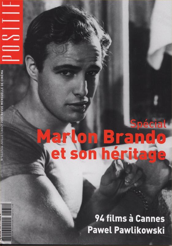 POSITIF magazine side cover Issue 533/534 July/August 2005