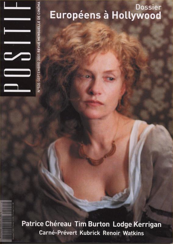 POSITIF magazine side cover Issue 535 September 2005