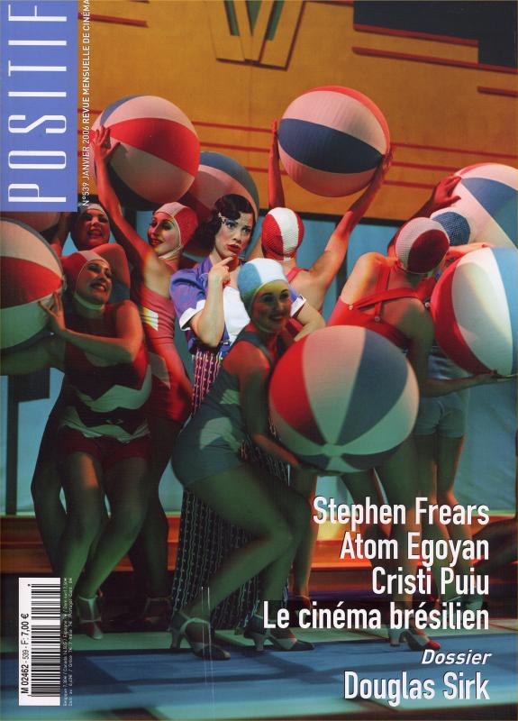 POSITIF magazine side cover Issue 539 January 2006