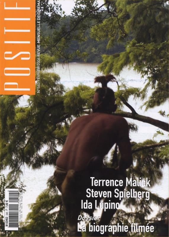 POSITIF magazine side cover Issue 540 February 2006