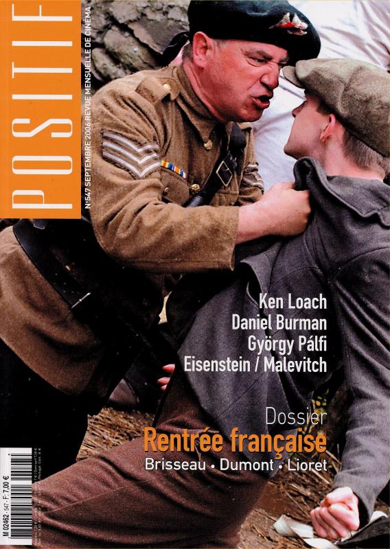 POSITIF magazine side cover Issue 547 September 2006