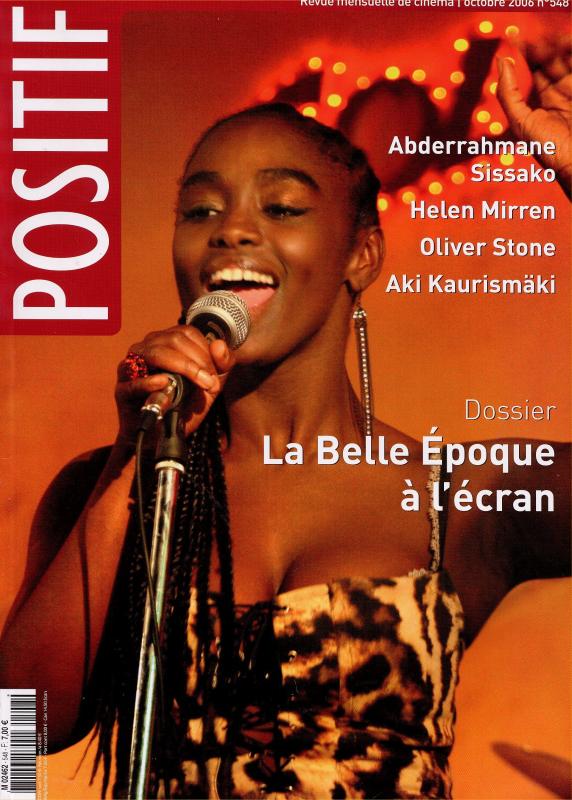 POSITIF magazine side cover Issue 548 October 2006