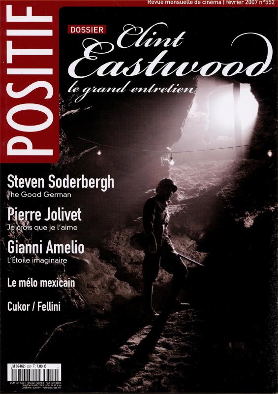 POSITIF magazine side cover Issue 552 February 2007