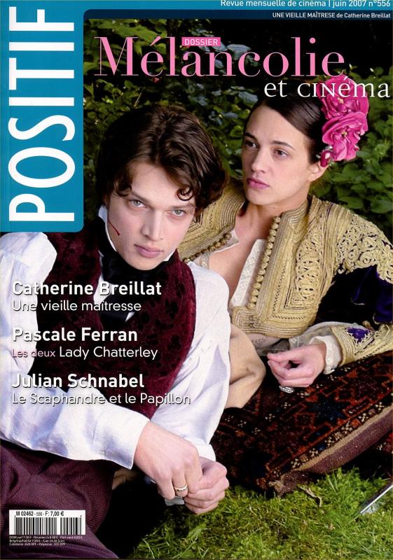 POSITIF magazine side cover Issue 556 June 2007