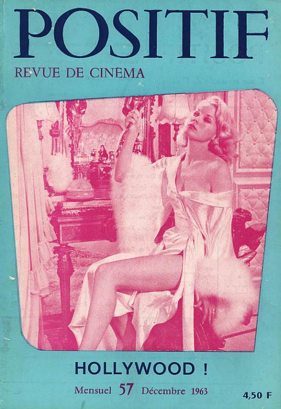 POSITIF magazine side cover Issue 57  1963