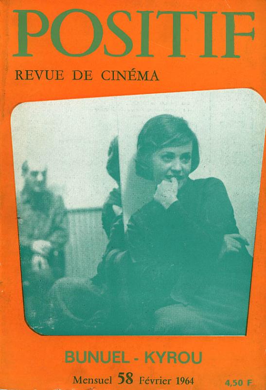 POSITIF magazine side cover Issue 58  1964