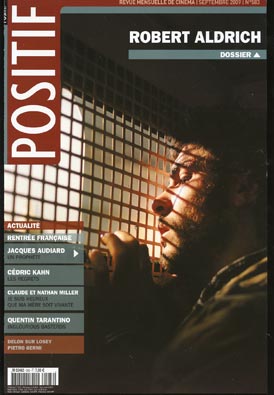 POSITIF magazine side cover Issue 583 September 2009