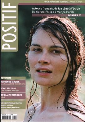 POSITIF magazine side cover Issue 591 May 2010