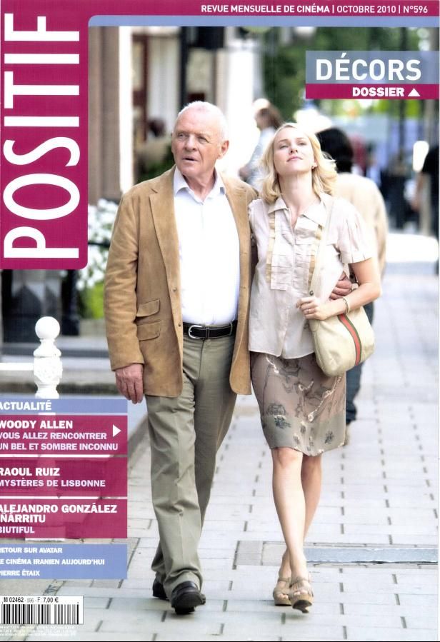 POSITIF magazine side cover Issue 596 October 2010