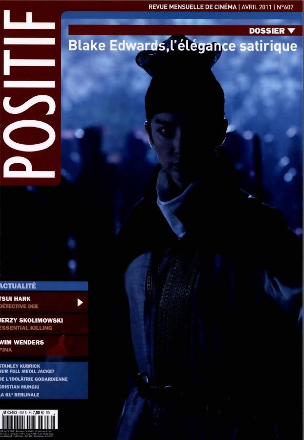 POSITIF magazine side cover Issue 602 April 2011