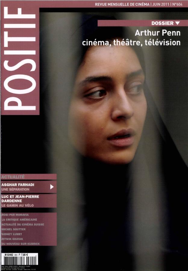 POSITIF magazine side cover Issue 604 June 2011