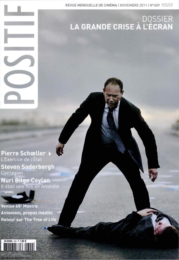 POSITIF magazine side cover Issue 609 November 2011