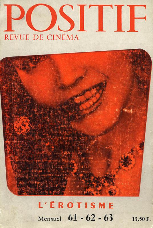POSITIF magazine side cover Issue 61/62/63  1964