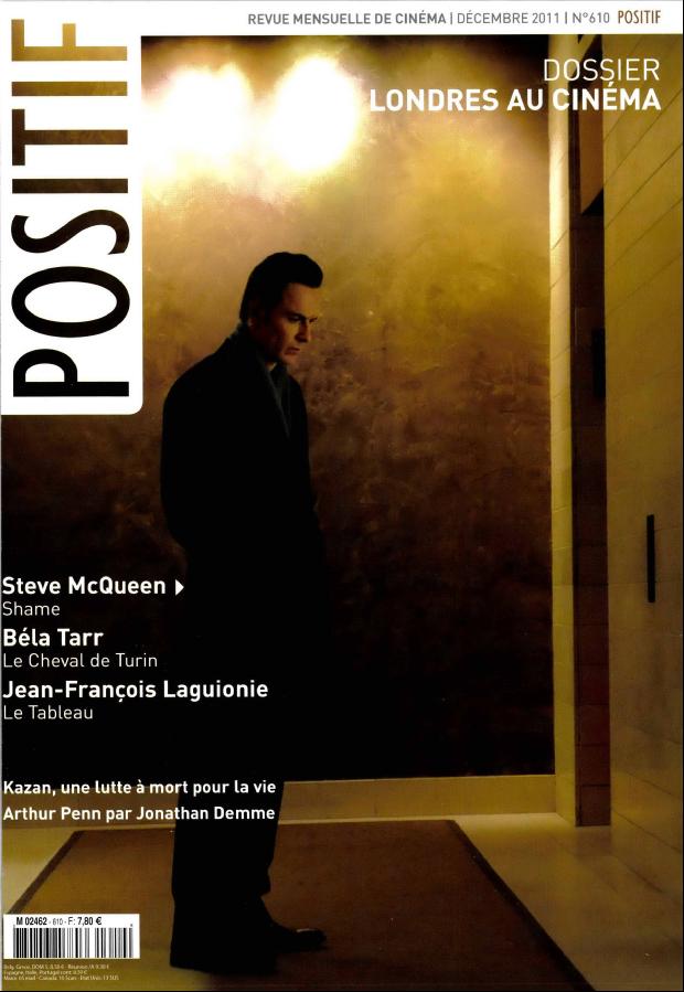 POSITIF magazine side cover Issue 610 December 2011